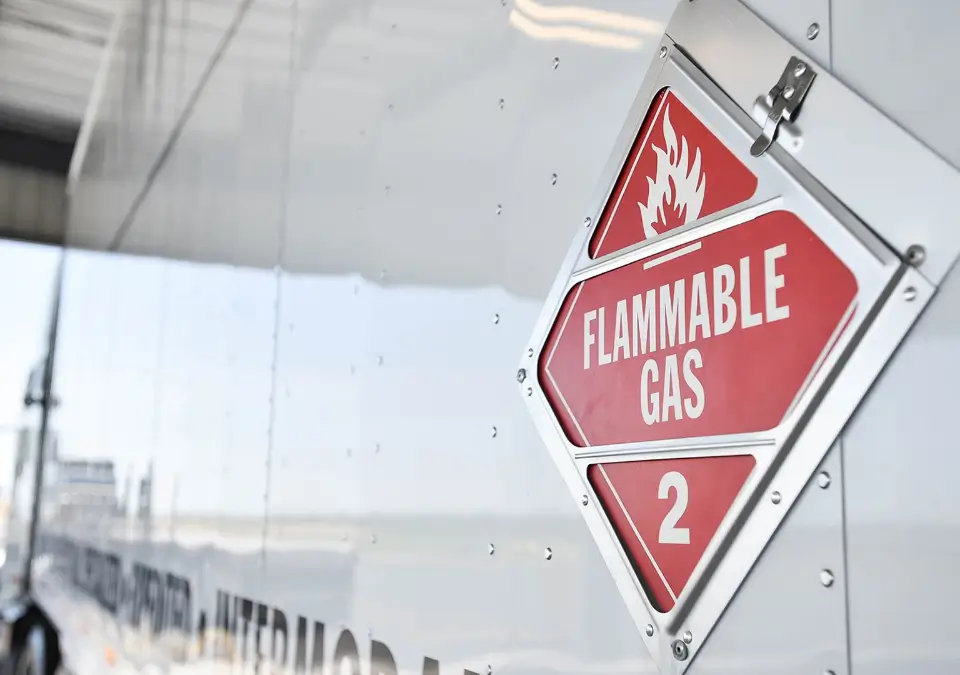 flammable gas image